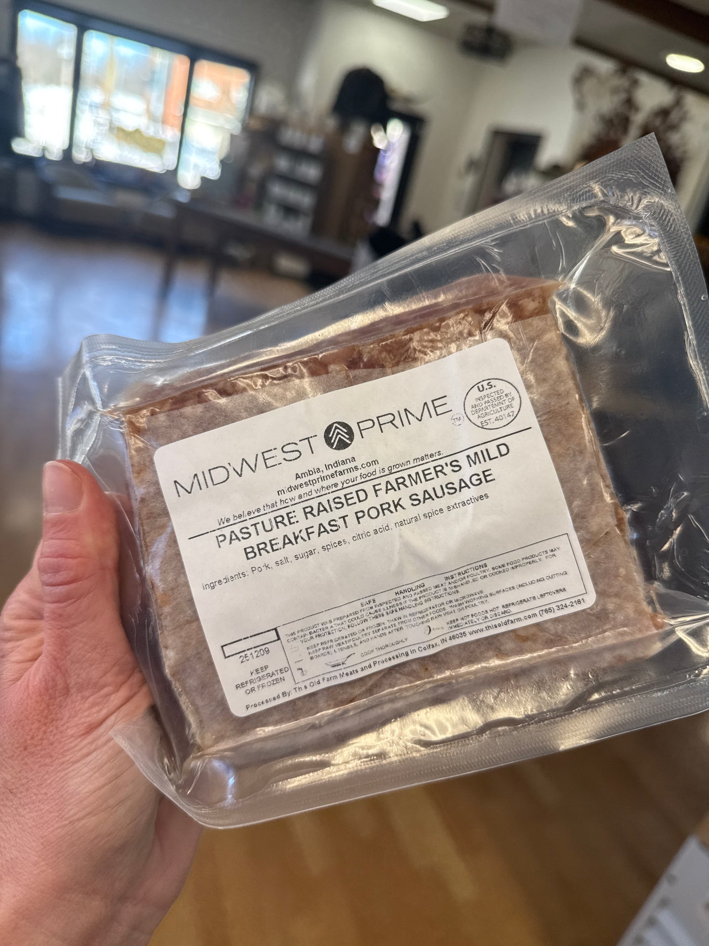 Sausage Farmers Mild Breakfast