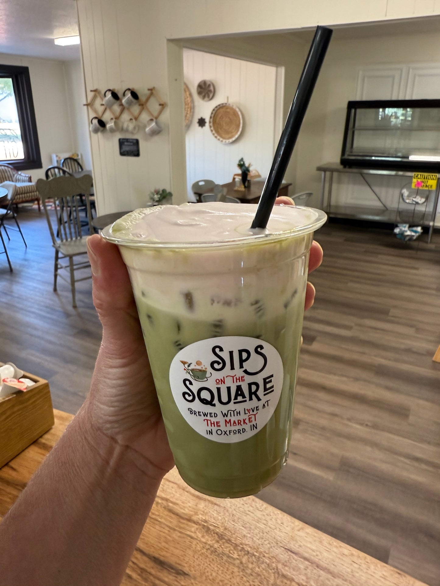 Iced Matcha Latte- 16 oz.