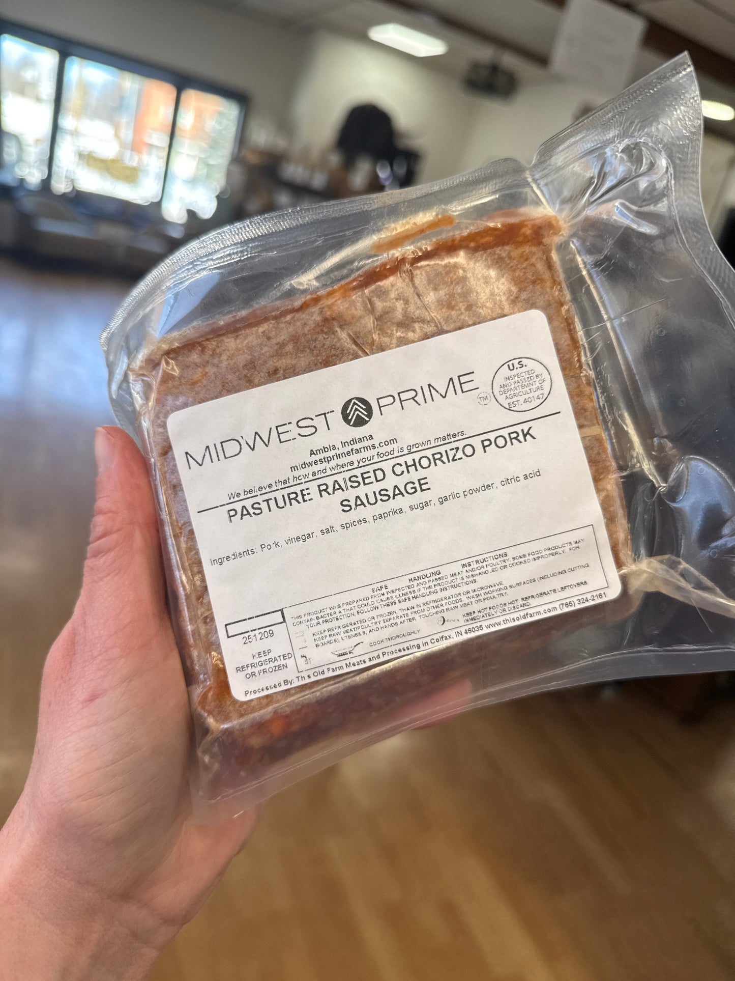 Chorizo Pork Sausage