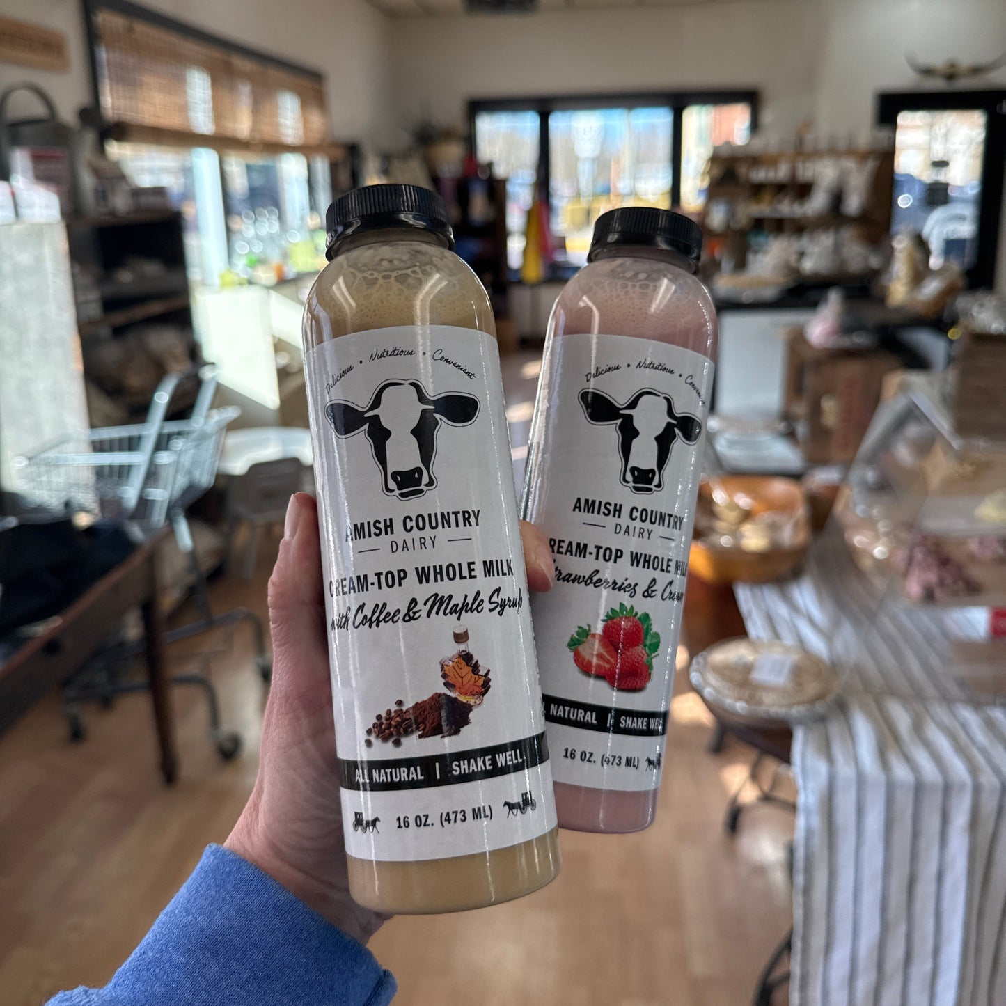 Small Amish Milk