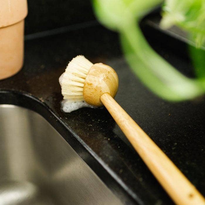 Bamboo Kitchen Dish Scrubber | Kitchen Cleaning Bestseller