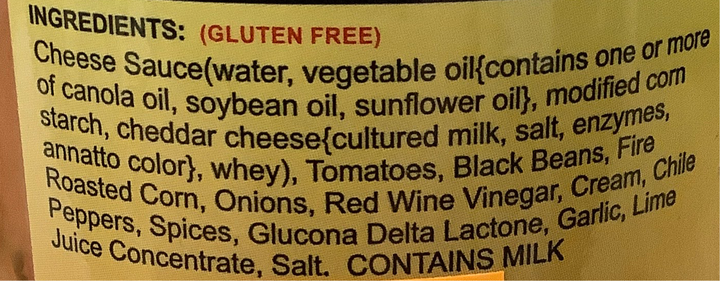 Crazy Charlies SALSA CON QUESO