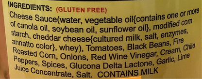 Crazy Charlies SALSA CON QUESO