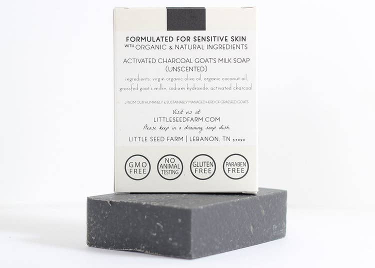 Activated Charcoal Bar Soap - Detoxifying