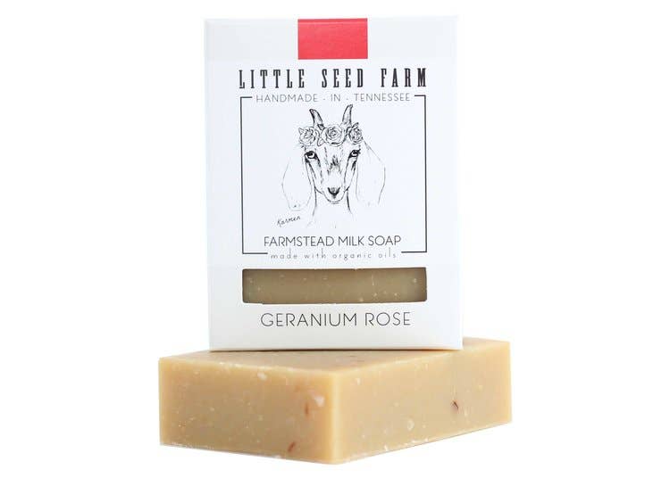Geranium Rose Bar Soap - Balancing & Cleansing
