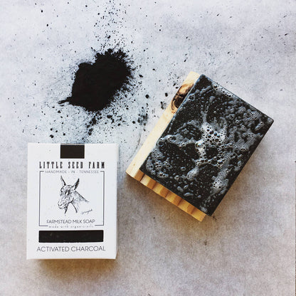 Activated Charcoal Bar Soap - Detoxifying