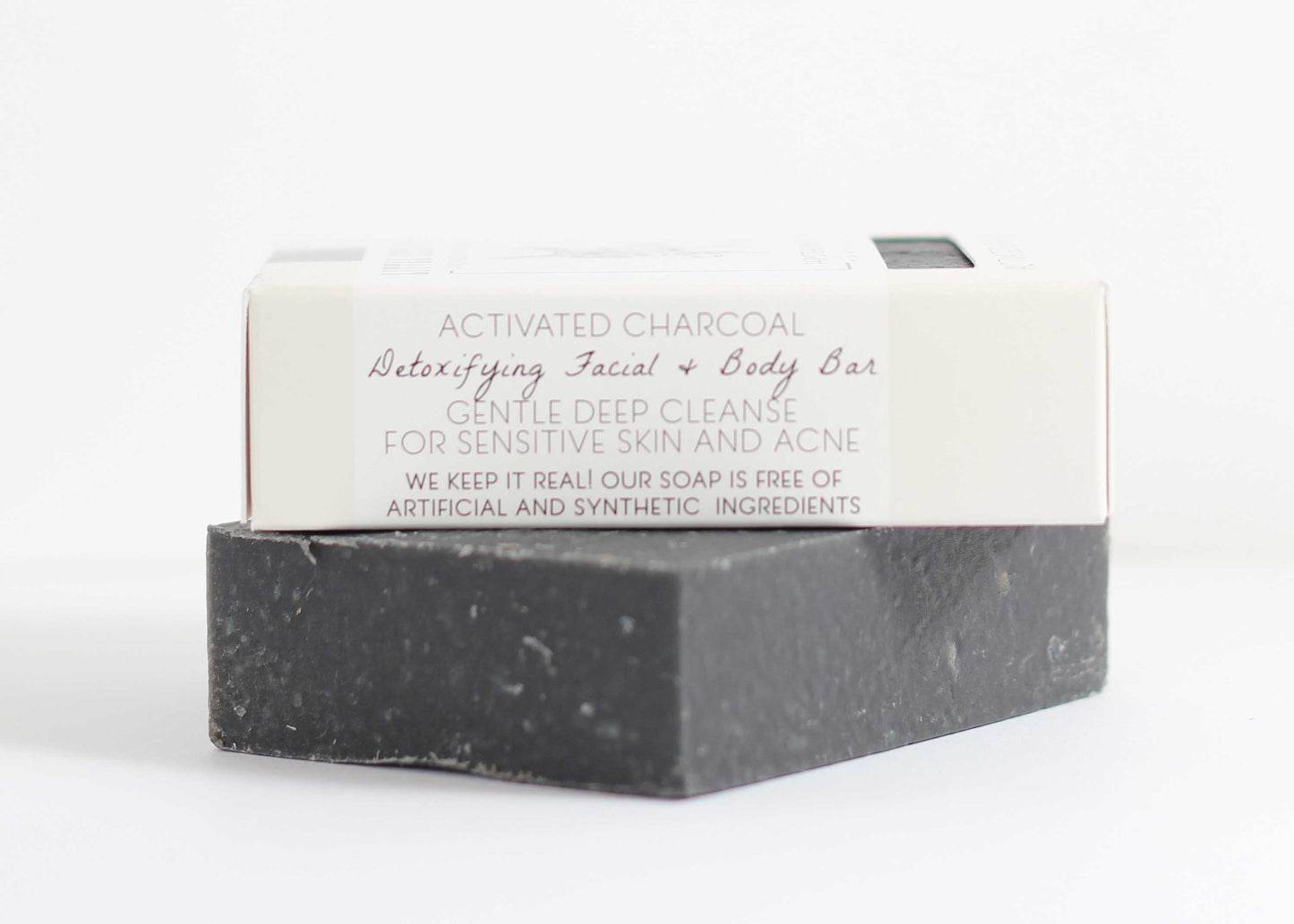 Activated Charcoal Bar Soap - Detoxifying