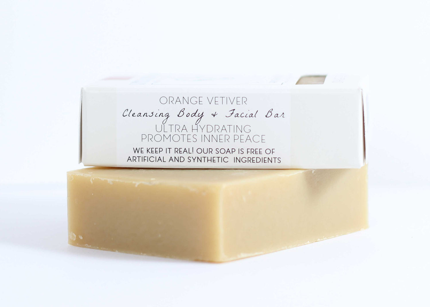 Orange Vetiver Bar Soap - Citrusy & Rejuvenating