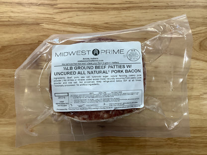 Ground Beef / Bacon Patties