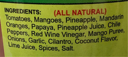 Crazy Charlies ISLAND MANGO SALSA