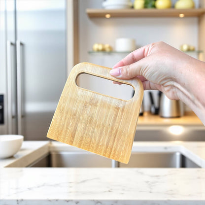 Bamboo Baking Bench & Dough Scraper