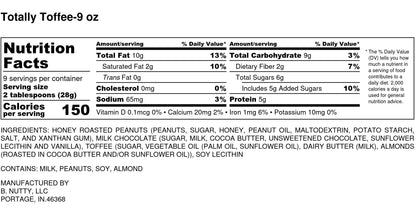 Totally Toffee BNutty Peanut Butter