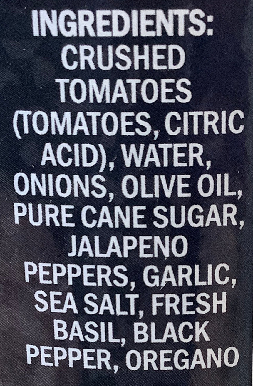 Spicy Marinara Sauce