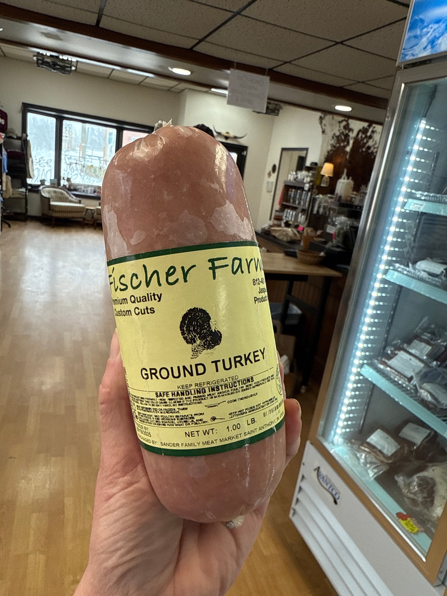 Ground Turkey Tube- Fischer Farms