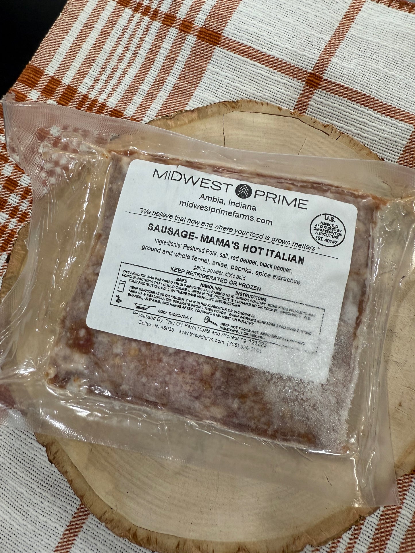Mama's Hot Italian Sausage