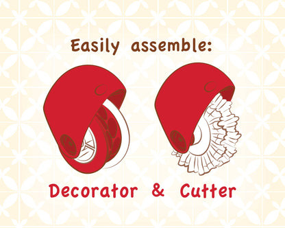 Pastry Wheel Decorator & Cutter Set