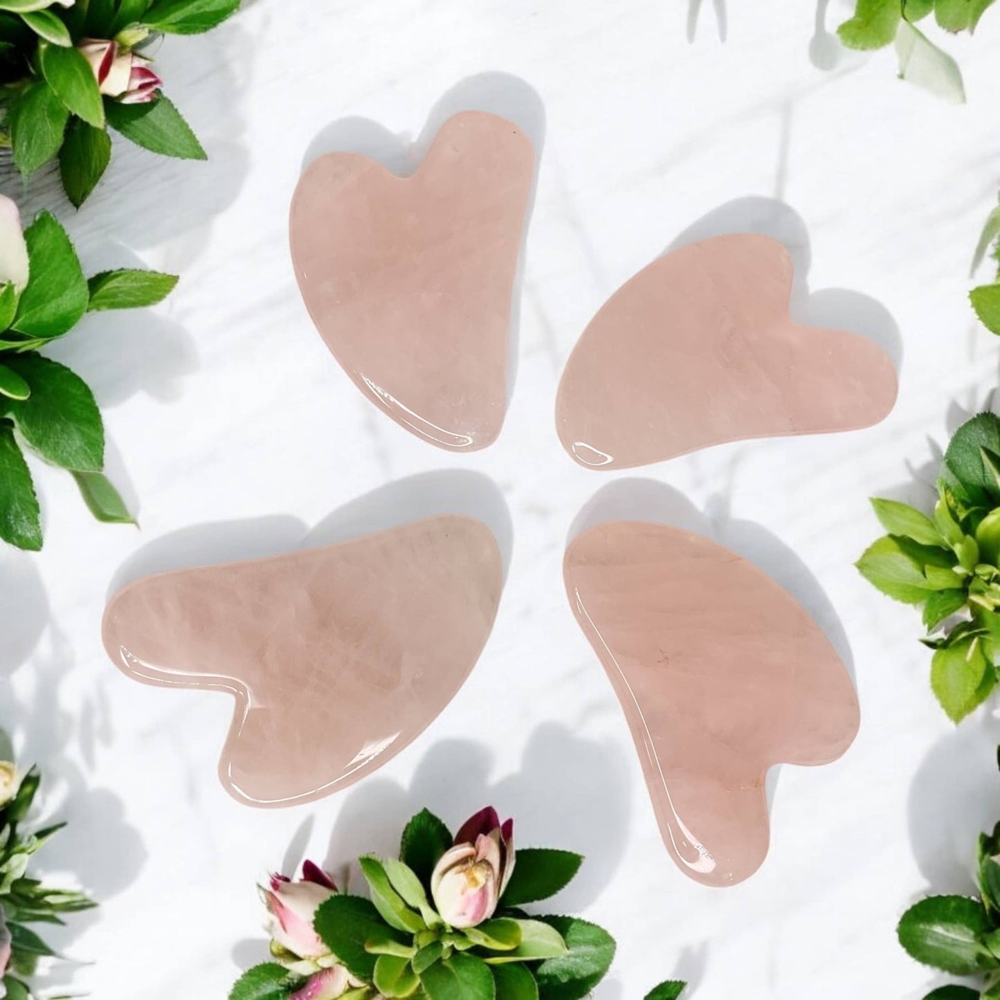 Rose Quartz Gua Sha | Facial Stone | Skincare Bestseller