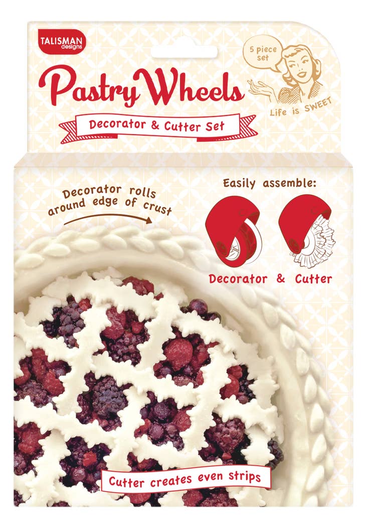 Pastry Wheel Decorator & Cutter Set