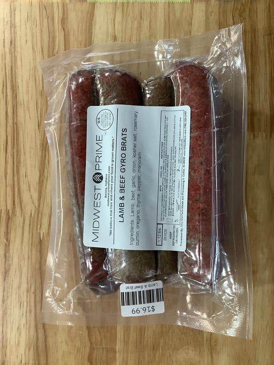 Lamb & Beef Brat