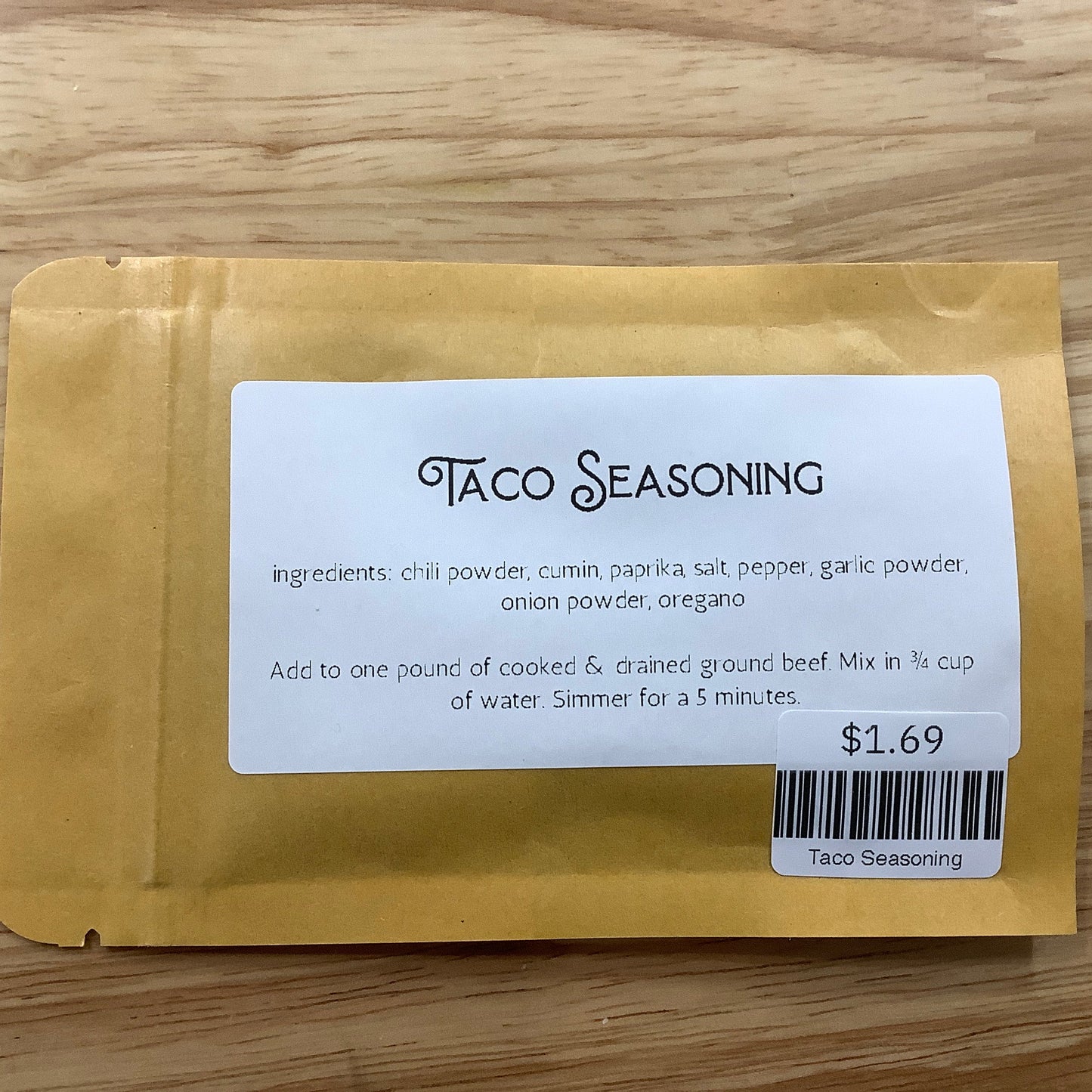 Taco Seasoning