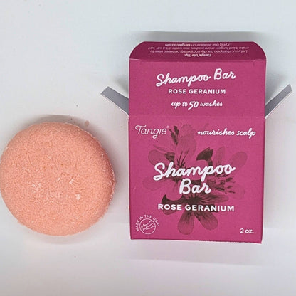 Tangie Rose Geranium Shampoo Bar- Natural & Cruelty Free
