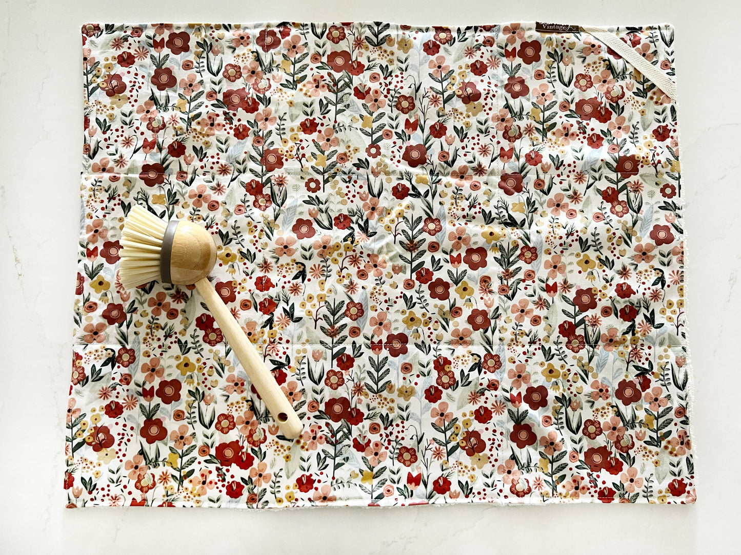 Dish Drying Mat - Wildflowers