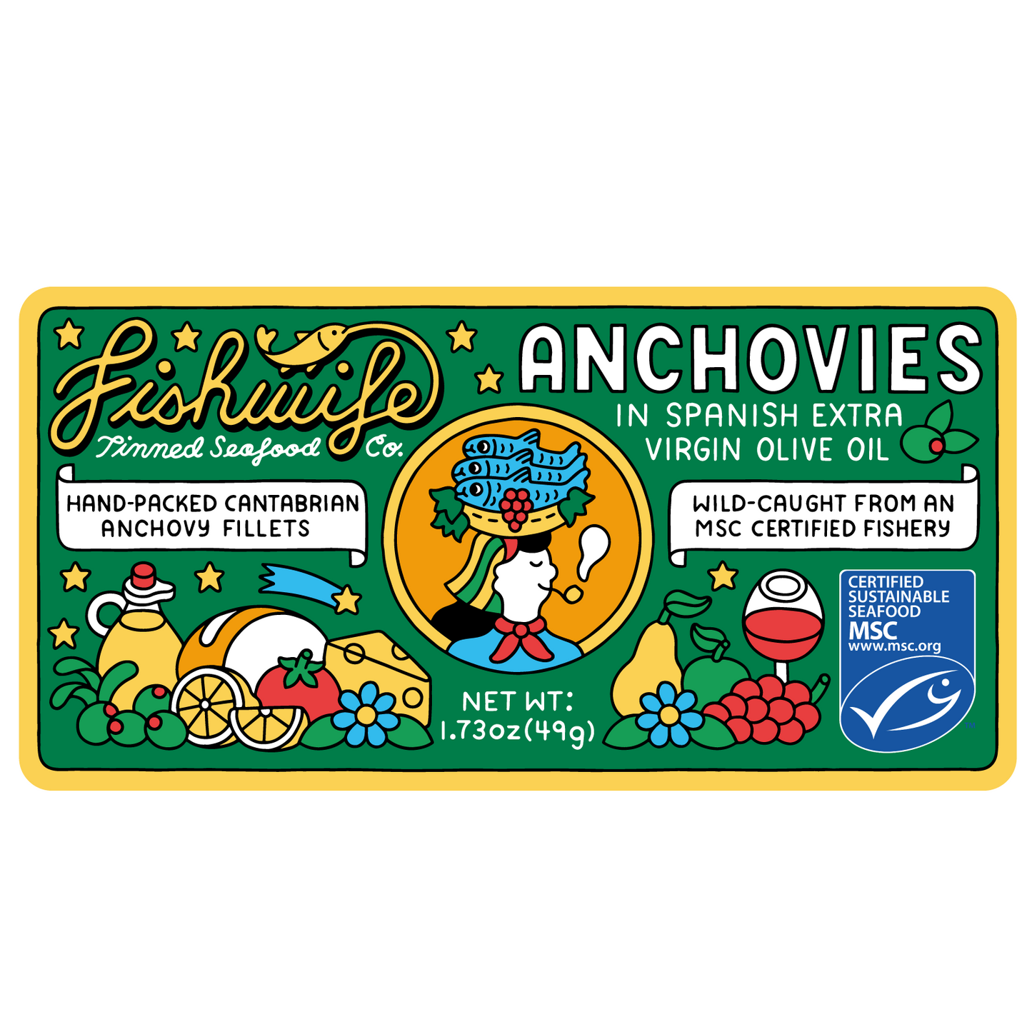 Cantabrian Anchovies in Extra Virgin Olive Oil