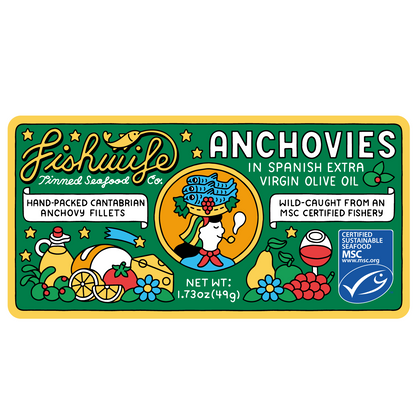 Cantabrian Anchovies in Extra Virgin Olive Oil