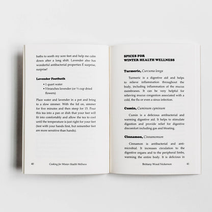 Cooking for Winter Health Wellness book