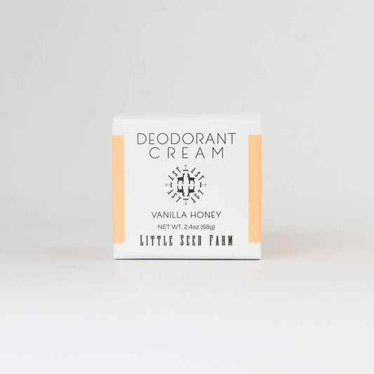 Vanilla Honey Deodorant Cream - Seasonal Release